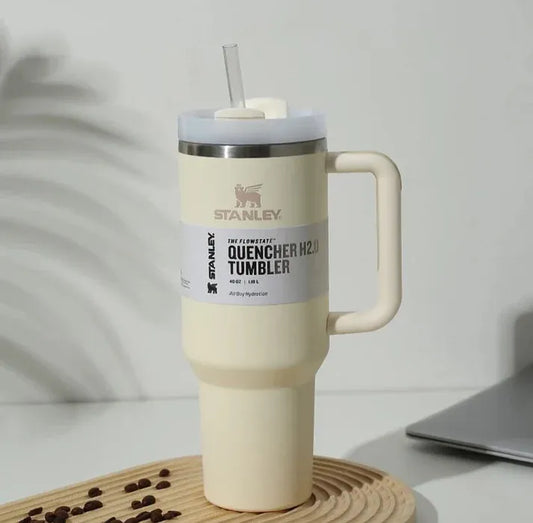 Stanley Tumbler – 1200 ML Stanley Tumbler with Lid and Straw, Leakproof Double Insulated Mug (1200ml / 1 Pc )