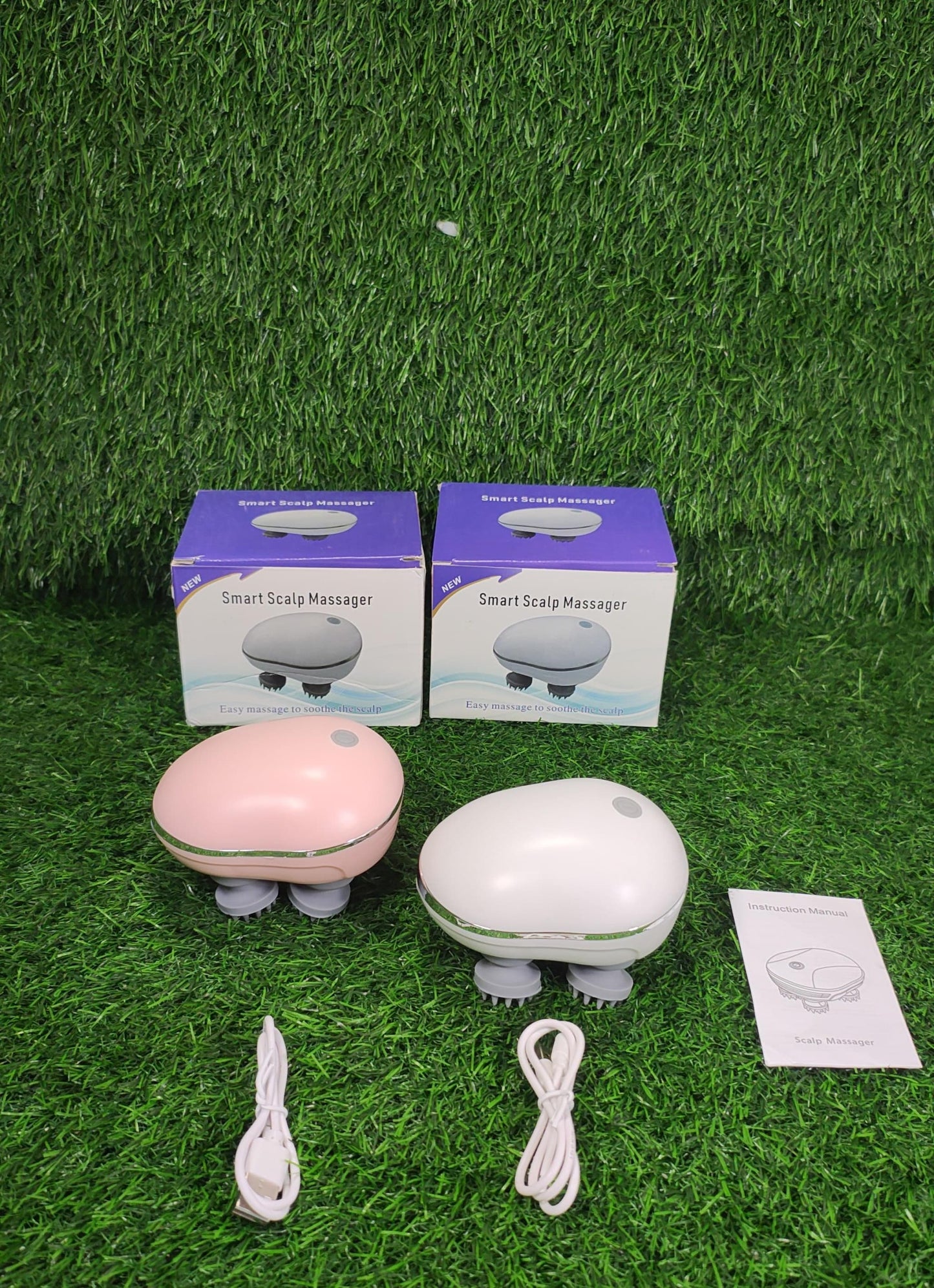 Smart Scalp Massager –Electric4 Heads Scalp Massager, Relax. Recharge. Regrow