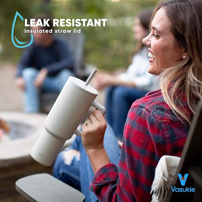 Stanley Tumbler – 1200 ML  Stanley Tumbler with Lid and Straw, Leakproof Double Insulated Mug (1200ml / 1 Pc )