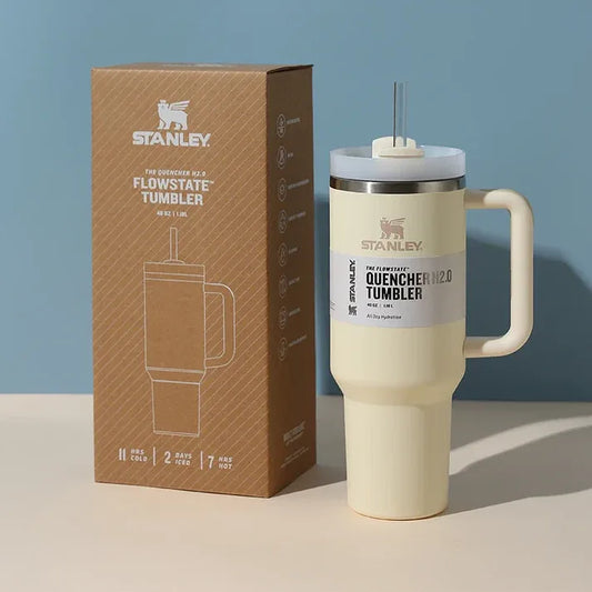 Stanley Tumbler – 1200 ML  Stanley Tumbler with Lid and Straw, Leakproof Double Insulated Mug (1200ml / 1 Pc )