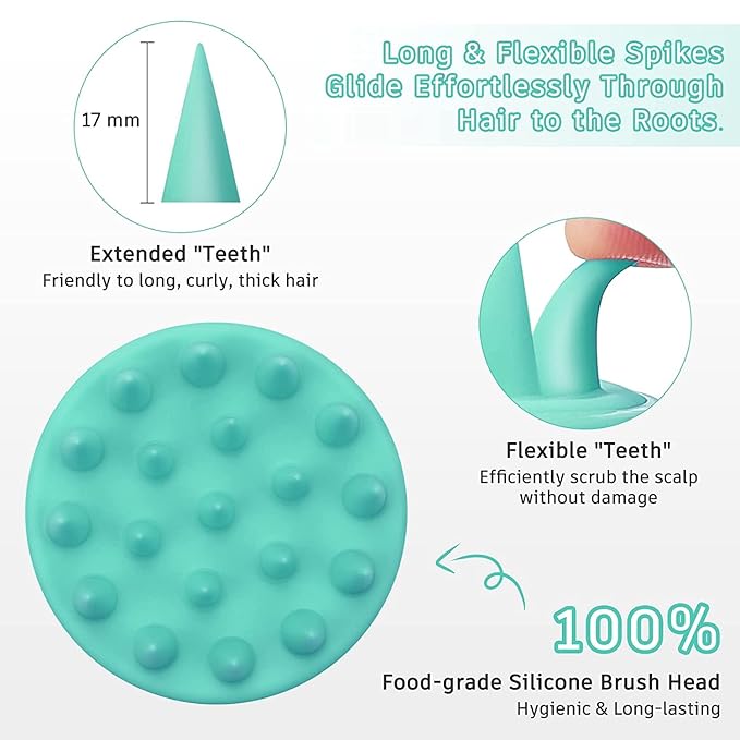 Massage Shampoo Brush – Deep Clean. Relax. Revive.