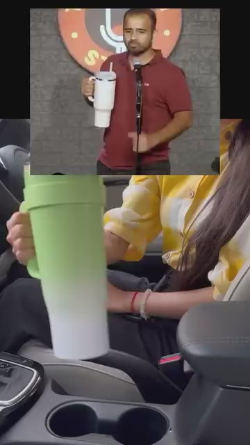 Stanley Tumbler – 1200 ML  Stanley Tumbler with Lid and Straw, Leakproof Double Insulated Mug (1200ml / 1 Pc )