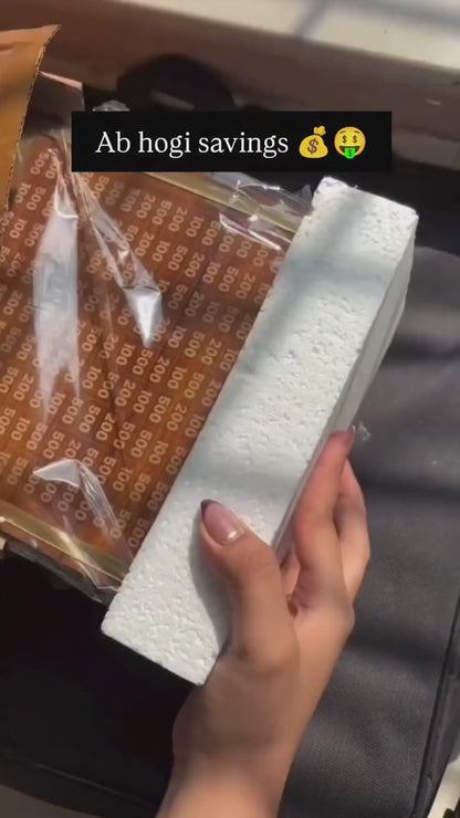 Wooden Piggy Bank for Saving Money Challenges | Safe, Stylish and Fun for All Ages!