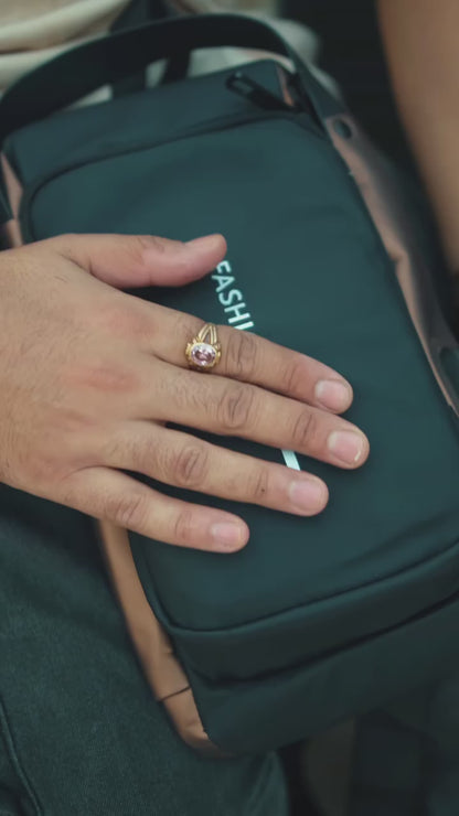 Travel Anti-Theft Crossbody Bag – USB Charging Sport Sling With Password Lock For Men And Women