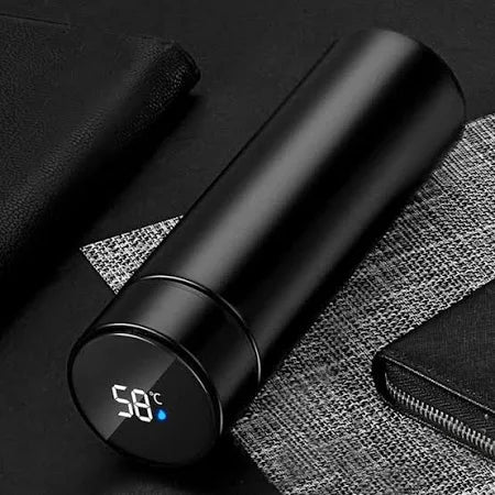 Smart Temperature Water Bottle –Smart Flask 500ml with LED Temperature Display | Sip Smart, Stay Hydrated!